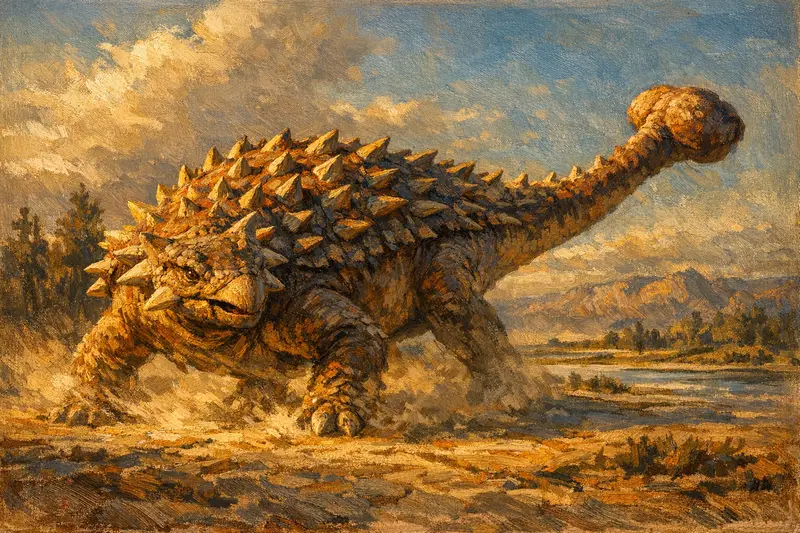 Ankylosaurus — Museum Paleoart