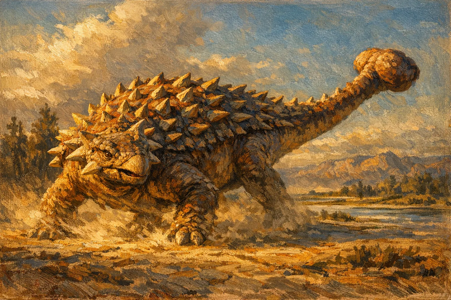 Ankylosaurus — Museum Paleoart