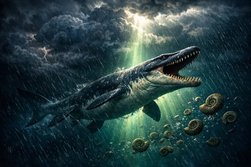 Mosasaurus — Storm Light