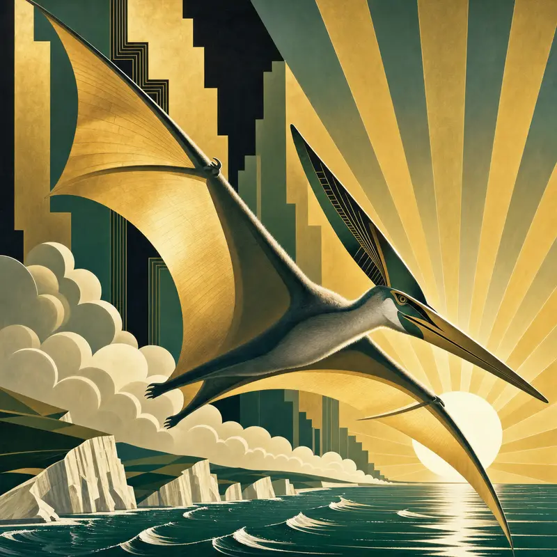 Pteranodon — Art Deco