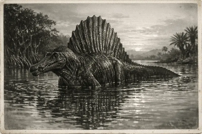 Spinosaurus — Archive Plate