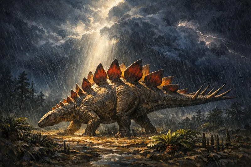 Stegosaurus — Storm Light