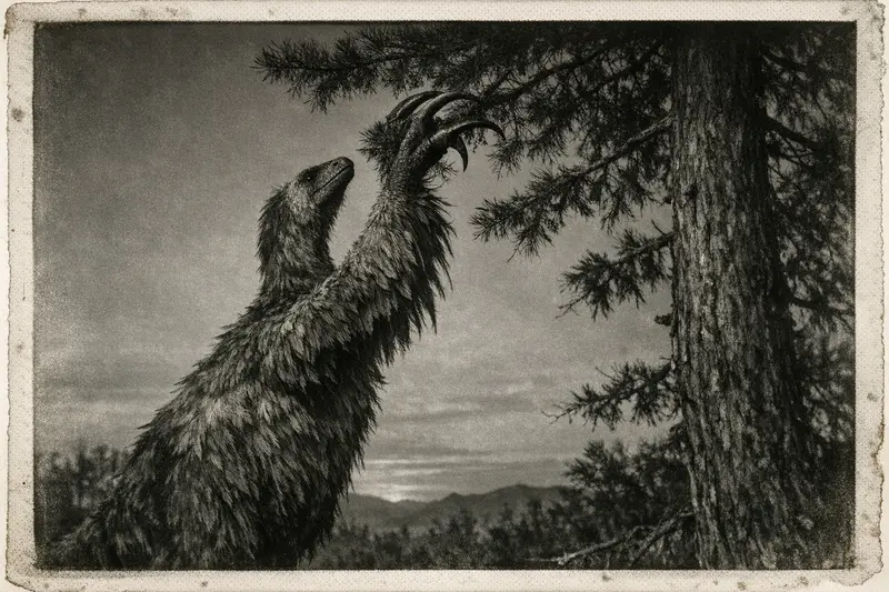 Therizinosaurus — Archive Plate