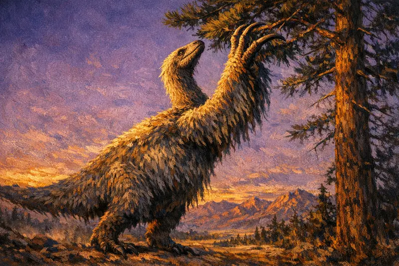 Therizinosaurus — Museum Paleoart